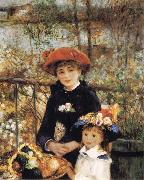 Pierre-Auguste Renoir On the Terrace Sweden oil painting artist